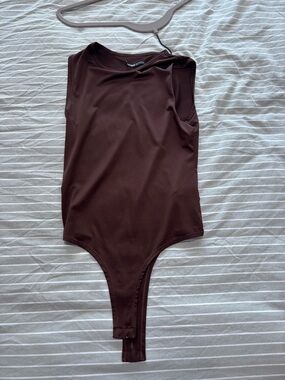 ASOS Brown Sleeveless Bodysuit